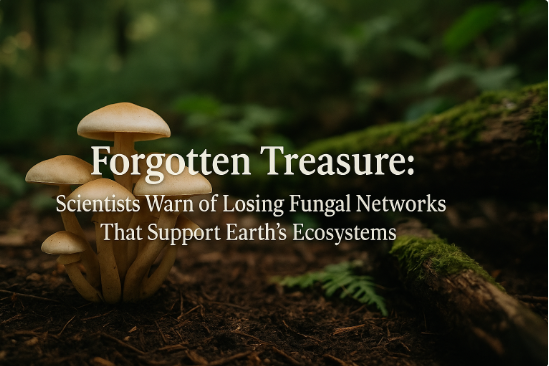 Forgotten Treasure: Scientists Warn of Losing Fungal Networks That Support Earth's Ecosystems